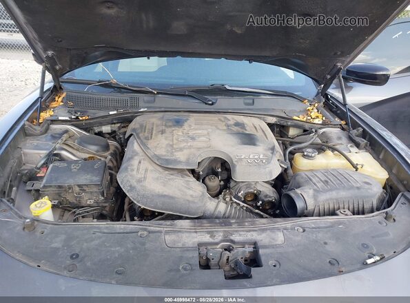 2C3CDXHG5HH623802 2017 DODGE CHARGER Gray Вид ззаду