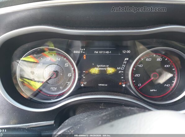 2C3CDXHG5HH623802 2017 DODGE CHARGER Gray Вид задніх сидінь