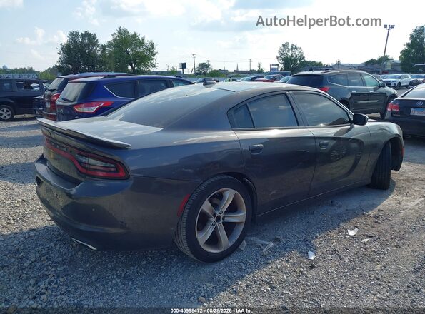 2C3CDXHG5HH623802 2017 DODGE CHARGER Gray Задня права чверть