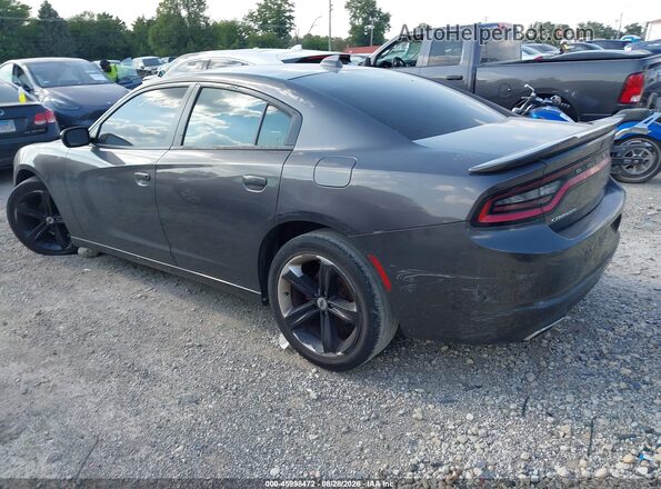 2C3CDXHG5HH623802 2017 DODGE CHARGER Gray Задня ліва чверть