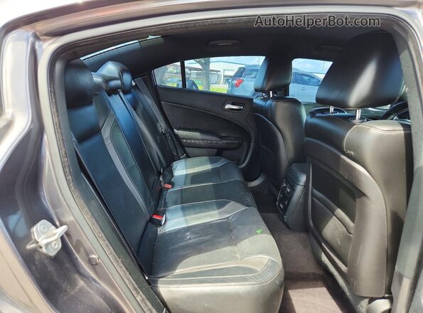2C3CDXHG5HH653088 2017 DODGE CHARGER Серый Вид задних сидений