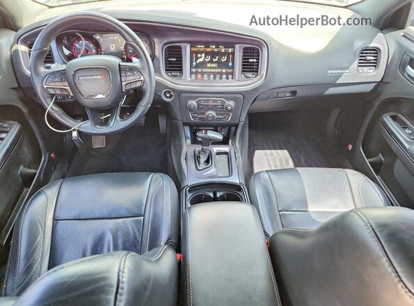 2C3CDXHG5HH653088 2017 DODGE CHARGER Серый Вид панели приборов