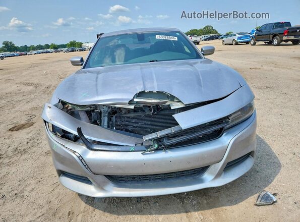 2C3CDXHG5JH133334 2018 DODGE CHARGER Silver Vista frontal