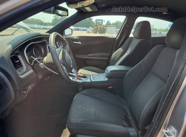 2C3CDXHG5JH133334 2018 DODGE CHARGER Silver Vista interior delantera