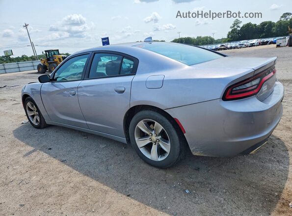 2C3CDXHG5JH133334 2018 DODGE CHARGER Silver Trasero izquierdo
