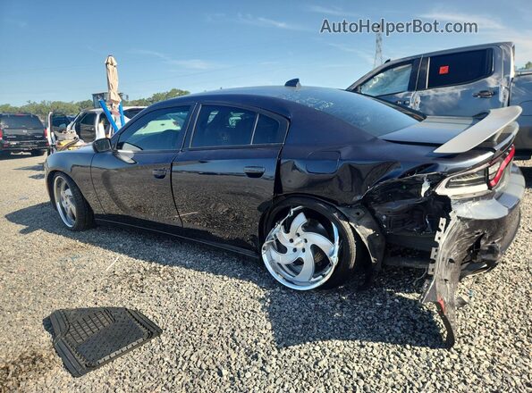 2C3CDXHG5JH158136 2018 DODGE CHARGER Black Rear left