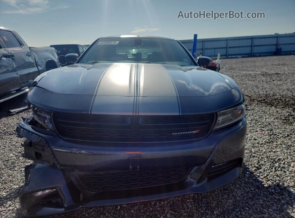 2C3CDXHG5JH158136 2018 DODGE CHARGER Black Front view