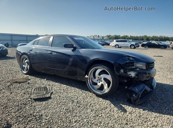 2C3CDXHG5JH158136 2018 DODGE CHARGER Black Front right