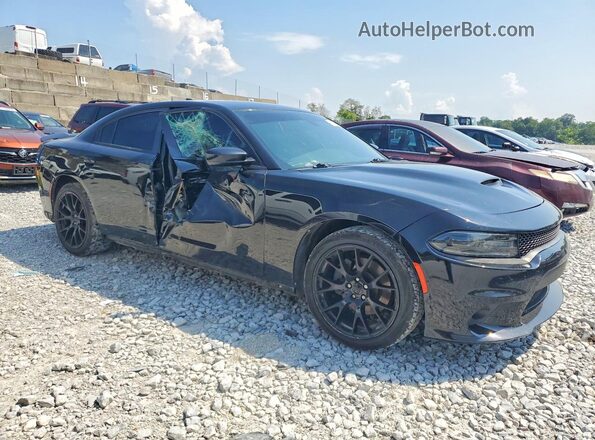 2C3CDXHG5KH527286 2019 DODGE CHARGER Black Front right