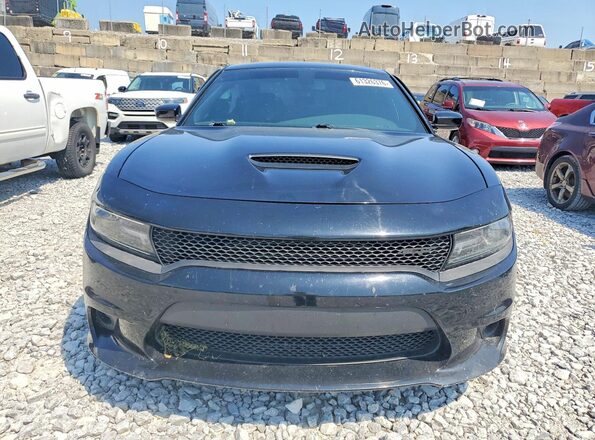 2C3CDXHG5KH527286 2019 DODGE CHARGER Black Front view