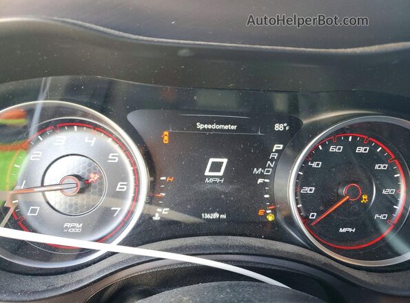 2C3CDXHG5KH527286 2019 DODGE CHARGER Black Instrument cluster view