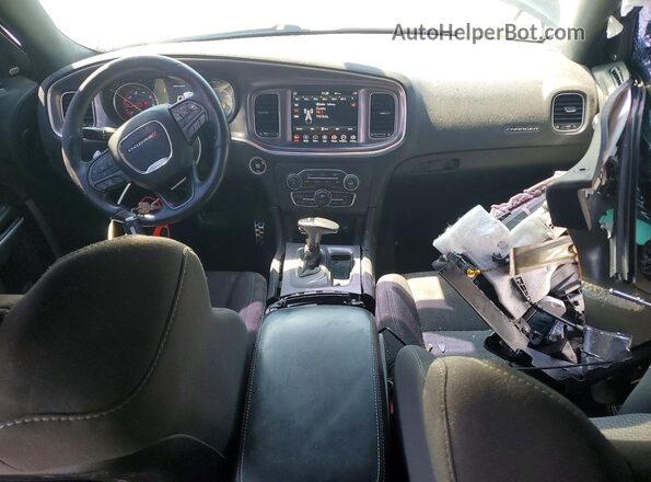 2C3CDXHG5KH527286 2019 DODGE CHARGER Black Dashboard view