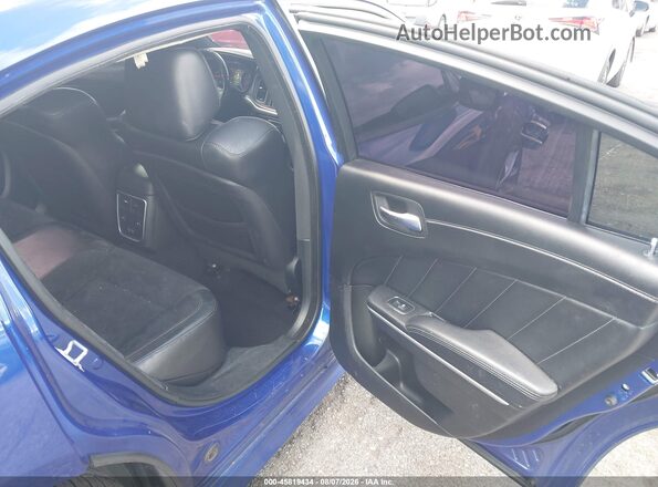2C3CDXHG5KH626948 2019 DODGE CHARGER Blue Vista de la etiqueta del VIN