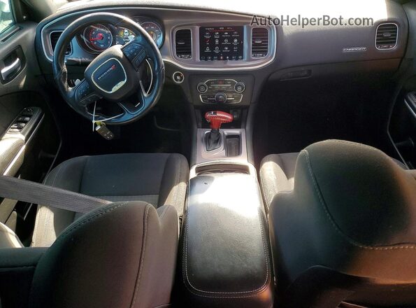 2C3CDXHG5KH685014 2019 DODGE CHARGER White Dashboard view