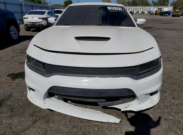 2C3CDXHG5KH685014 2019 DODGE CHARGER White Front view