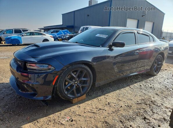 2C3CDXHG5KH715077 2019 DODGE CHARGER Gray Tył lewy