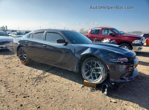 2C3CDXHG5KH715077 2019 DODGE CHARGER Gray Widok zestawu wskaźników