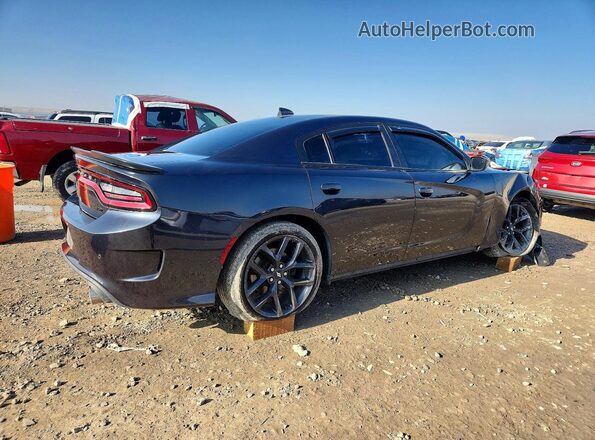 2C3CDXHG5KH715077 2019 DODGE CHARGER Gray Widok z tyłu