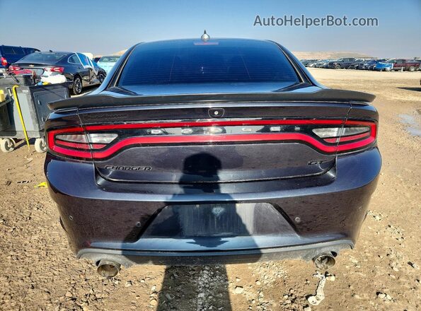 2C3CDXHG5KH715077 2019 DODGE CHARGER Gray Widok naklejki z numerem VIN