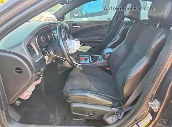 2C3CDXHG5LH142361 2020 DODGE CHARGER Gray წინა სალონის ხედი