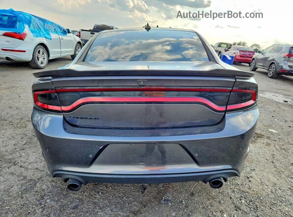2C3CDXHG5LH142361 2020 DODGE CHARGER Gray უკანა ხედი