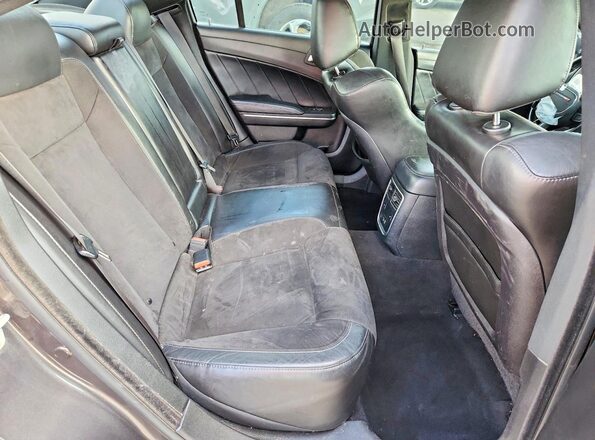 2C3CDXHG5LH142361 2020 DODGE CHARGER Gray უკანა სავარძლების ხედი