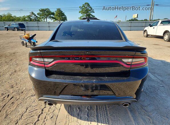 2C3CDXHG5LH228902 2020 DODGE CHARGER Black Вид ззаду