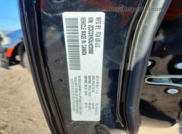 2C3CDXHG5LH228902 2020 DODGE CHARGER Black Вид підкапотного простору