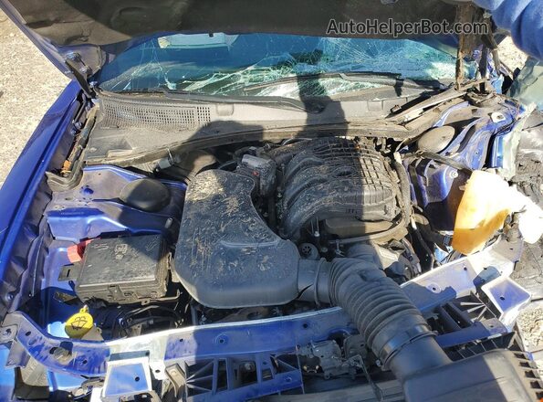 2C3CDXHG5MH574479 2021 DODGE CHARGER Blue Սալոնի հետևի տեսք