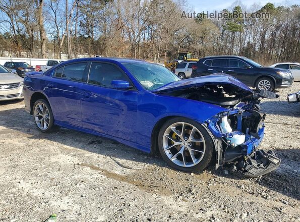 2C3CDXHG5MH574479 2021 DODGE CHARGER Blue Առջևի աջ