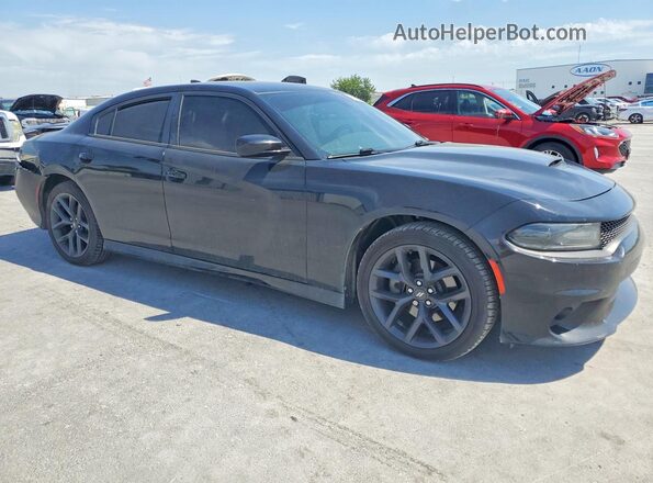 2C3CDXHG5MH656888 2021 DODGE CHARGER Black წინა მარჯვენა