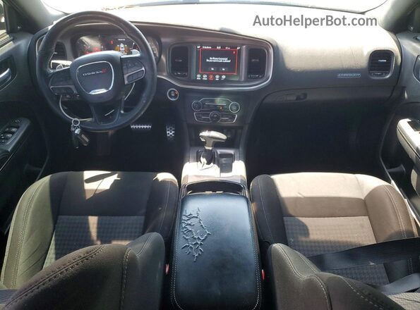 2C3CDXHG5MH656888 2021 DODGE CHARGER Black წინა პანელის ხედი