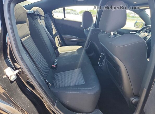 2C3CDXHG5NH176528 2022 DODGE CHARGER Black Vista de los asientos traseros