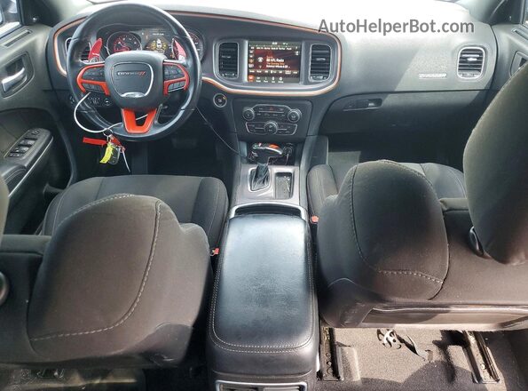 2C3CDXHG5NH183494 2022 DODGE CHARGER Серебряный Вид панели приборов