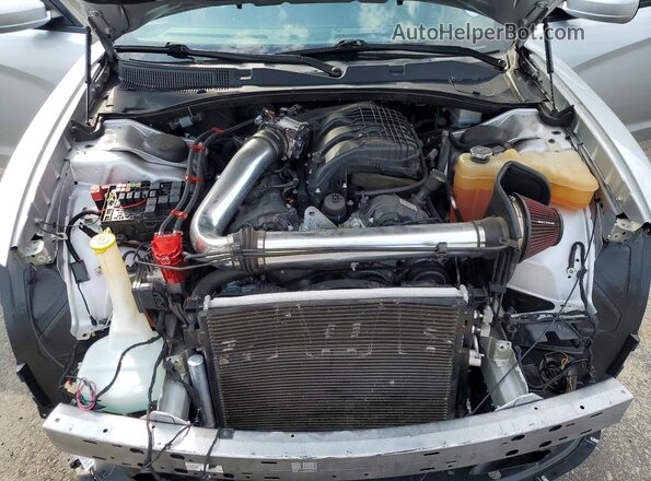 2C3CDXHG5NH183494 2022 DODGE CHARGER Серебряный Вид задней части салона