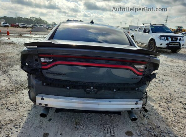 2C3CDXHG5PH647449 2023 DODGE CHARGER Gray Rear view