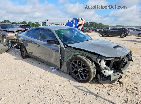 2C3CDXHG5PH647449 2023 DODGE CHARGER Gray Front right