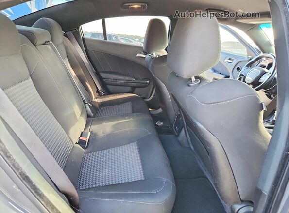 2C3CDXHG5PH647449 2023 DODGE CHARGER Gray Rear seats view