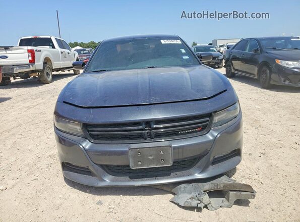 2C3CDXHG6GH132301 2016 DODGE CHARGER Black Vista frontal