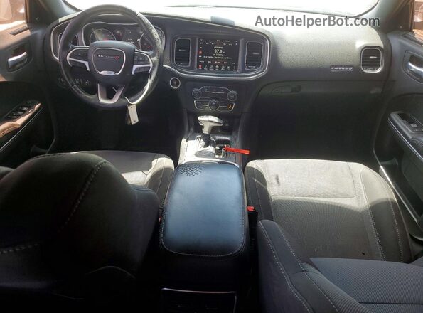 2C3CDXHG6GH132301 2016 DODGE CHARGER Black Vista del salpicadero