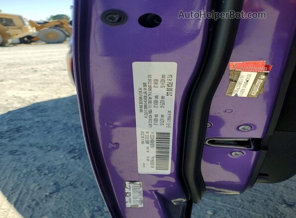 2C3CDXHG6GH165184 2016 DODGE CHARGER Purple Vista del compartimento del motor
