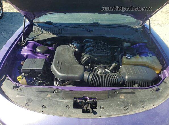 2C3CDXHG6GH165184 2016 DODGE CHARGER Purple Vista interior trasera