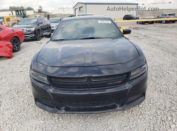 2C3CDXHG6GH280853 2016 DODGE CHARGER Black Vista frontal