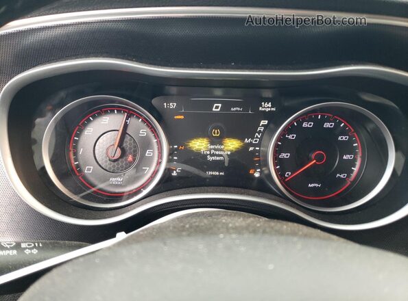 2C3CDXHG6GH280853 2016 DODGE CHARGER Black Vista del cuadro de instrumentos