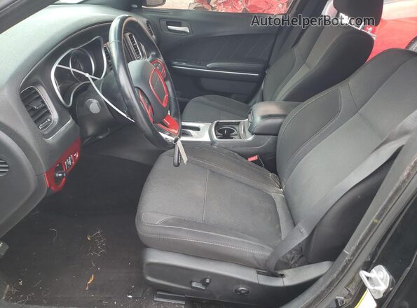 2C3CDXHG6GH280853 2016 DODGE CHARGER Black Vista interior delantera
