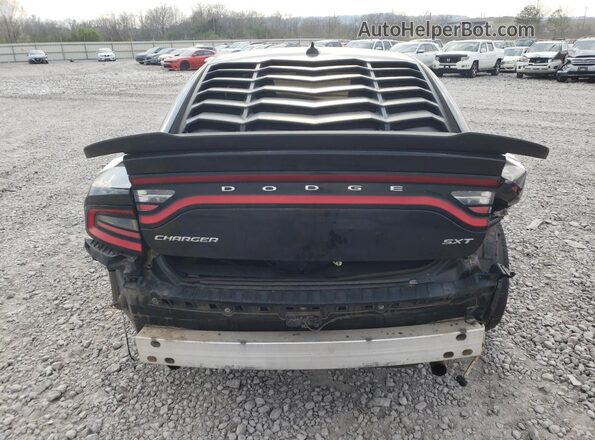 2C3CDXHG6GH280853 2016 DODGE CHARGER Black Vista trasera