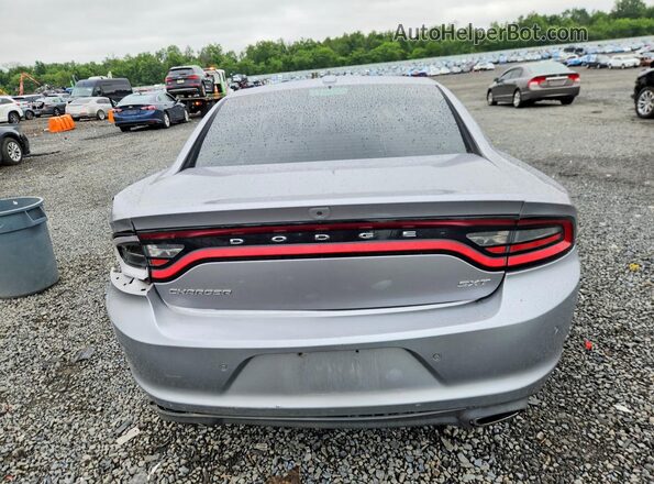 2C3CDXHG6JH142253 2018 DODGE CHARGER Silver Vista trasera