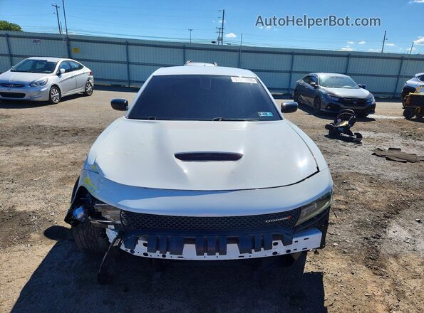 2C3CDXHG6JH323241 2018 DODGE CHARGER White Vista frontal