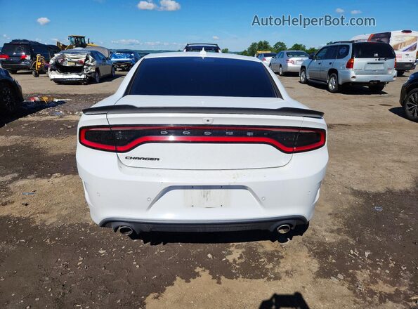 2C3CDXHG6JH323241 2018 DODGE CHARGER White Vista trasera