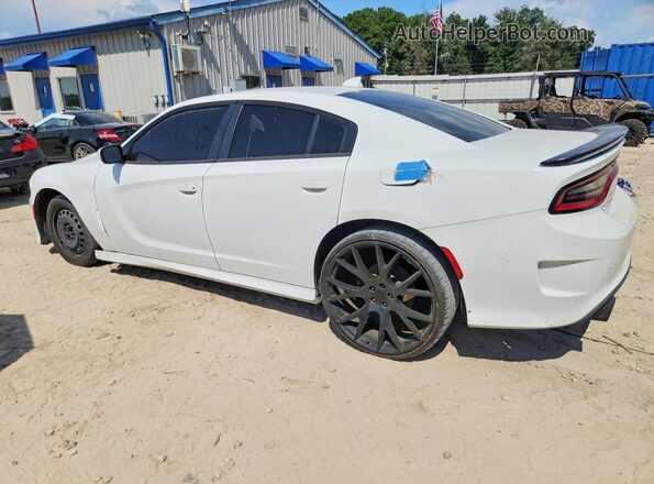 2C3CDXHG6KH688987 2019 DODGE CHARGER White Tył lewy